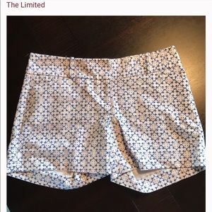 The Limited cotton printed shorts